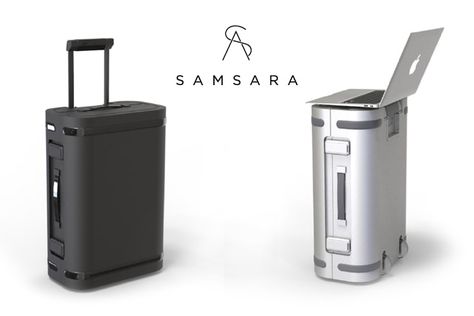 Smart Suitcase, Luxury Suitcase, Luggage Design, Travel Smart, Types Of Handbags, Suitcase Storage, Luxury Luggage, New Technology Gadgets, Best Carry On Luggage