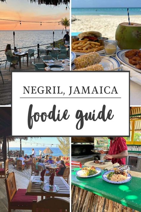 Best Restaurants Negril, Jamaica: Food Guide Negril Jamaica Food, Food In Jamaica, Things To Do In Negril Jamaica, Negril Jamaica Things To Do In, Jamaica Trips, Jamaican Honeymoon, Negril Jamaica Vacation, Couples Negril Jamaica, Jamaica Holiday