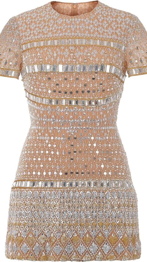 ✨ Elevate your evening look with the exquisite Elie Saab Bead Embroidered Short Dress from my Amazon Storefront! 🌟 This stunning piece, crafted from a luxurious blend of polyamide, silk, and other fine materials, features intricate beadwork that adds a touch of glamour to any occasion. With a fitted silhouette, round neck, and elegant short sleeves, this dress is perfect for making a statement. Don't miss out on this 50% off offer—now available for just $4,392.50 (originally $8,785.00). Plu...