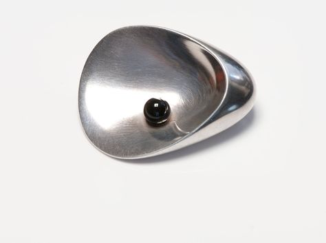 Georg Jensen Nanna Jorgen Ditzel Silver Onyx Brooch 328 Georg Jensen Jewelry, Vintage Silver Brooch, Nanna Ditzel, Bead Brooch, Genuine Love, Brooch Vintage, Georg Jensen, Onyx Bead, Beaded Brooch