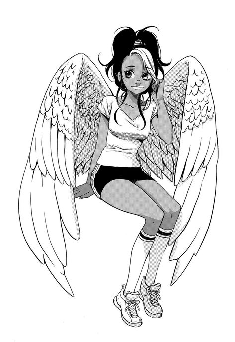 (5) An artistic depiction of one of the main characters, Nudge. Maximum Ride Fan Art, Maxium Ride, Maximum Ride Manga, Winged People, Maximum Ride, Outdoors Tattoo, James Patterson, Art Manga, Shadow Hunters