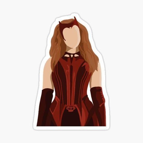 Scarlet Witch, Scarlet, Witch, Marvel, Red, White