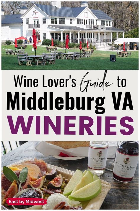 Virginia is filled with amazing wineries and Middleburg is no exception. Here are five spectacular Middleburg, Virginia wineries that you need to visit ASAP. These Virginia travel tips will help you plan a Virginia bucket list experience. People who love wine, wineries, and vineyards will love this experience! #foodietravel #foodies #winetravel #bucketlist #virginia #middleburg Virginia Bucket List, Dc Bucket List, Middleburg Virginia, Loudoun County Virginia, Staunton Virginia, Virginia Wine Country, Virginia Wineries, Virginia Vacation, Wine Country Travel