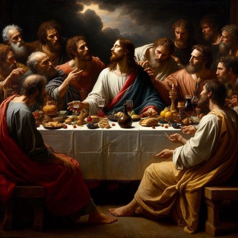 The Last Supper Art, Last Supper Photo, Jesus Pictures Hd, Last Supper Painting, Last Supper Art, The Last Supper Painting, Jesus Last Supper, Christ Centered Relationship, Biblical Artwork