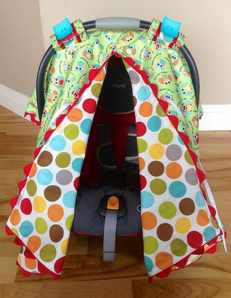 Carseat Canopy Perlengkapan Bayi Diy, Diy Gifts To Make, Diy Bebe, Diy Baby Gifts, Baby Car Seat, Infant Car Seat Cover, Carseat Canopy, Baby Sewing Projects, Baby Projects