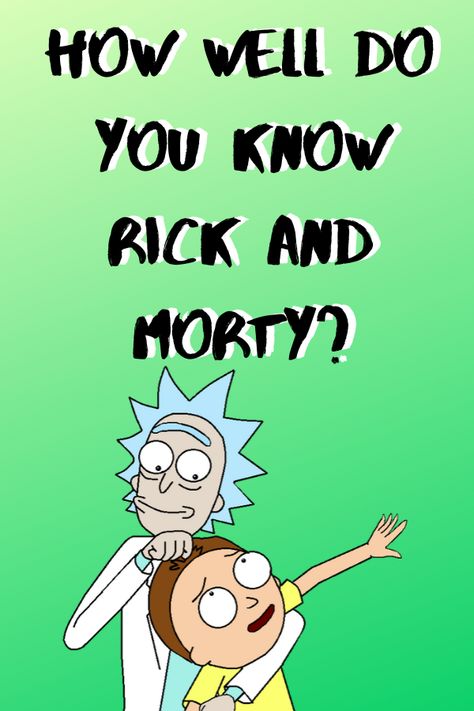 Rick and Morty is a show that defies all expectations. Grab your nearest Morty, head into an alternate dimension, and find some cool aliens! It’s time to do some Rick and Morty trivia and only the Rickest of Ricks will be able to pass. Take the ultimate Rick and Morty quiz here! #rickandmorty #tvshow #show #fun #quiz #quizzes Rick And Morty Headcanons, Get Swifty Rick And Morty, Morty X Rick, Jerry Rick And Morty, Rick And Morty Oc, Rick Sanchez Quotes, Rick X Morty, Rick And Morty Funny, Morty Drawing