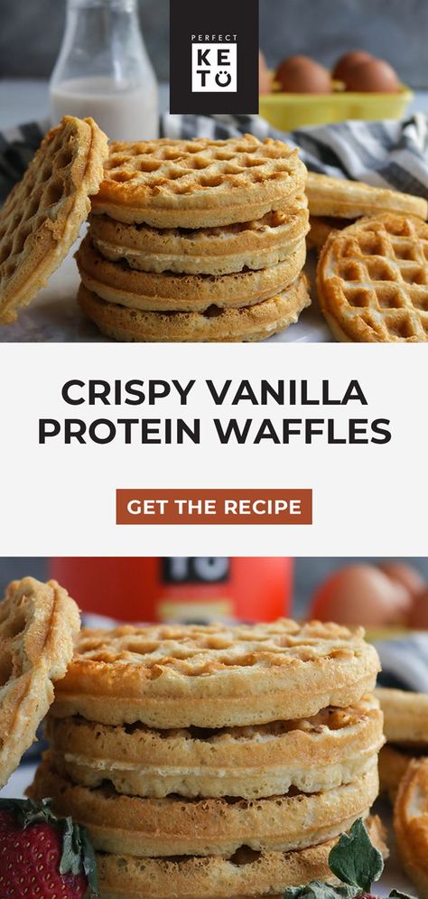 Keto Protein Waffle Recipe, Best Protein Waffle Recipe, Protein Waffle Mix Recipe, Protein Waffle Recipe Powder, Low Carb Protein Waffles, Keto Protein Waffles, Keto Protein Recipes, Keto Protein Powder Recipes, Protein Powder Waffle Recipe