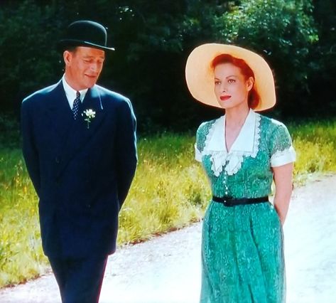 Maureen O'hara The Quiet Man, The Quiet Man Movie, Cheyenne Tv Show, Ireland Style, Quiet Man, Maureen O Hara, The Quiet Man, Mickey Rooney, John Wayne Movies