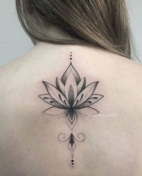 Back Lotus Tattoo, Tattoo Ideas Female Baddie, Chest Tattoo Lettering, Lotusblume Tattoo, Lotus Mandala Tattoo, Lotus Tattoo Design, Girl Arm Tattoos, Cool Chest Tattoos, Chest Tattoos For Women