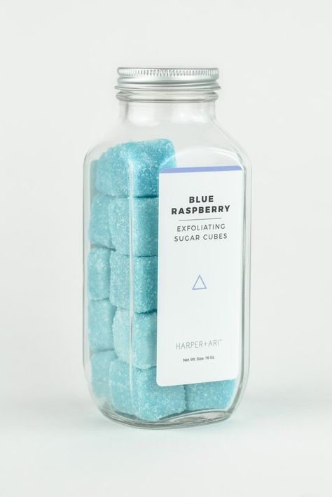 Harper + Ari Blue Raspberry Sugar Cubes Dream Products, Shower Products, Gummy Vitamins, Shower Stuff, Wet Skin, Sugar Cubes, Diy Products, Hygiene Routine, Bath And Body Care