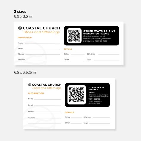 Church Tithe Offering Template Canva Church Tithe Template Editable Offering Envelope Canva Template Church Template Canva Offering Download Goal Asthetic, Church Template, Church Graphics, Church Graphic Design, Response Cards, Canva Template, Matching Items, Text Messages, Stationery Design