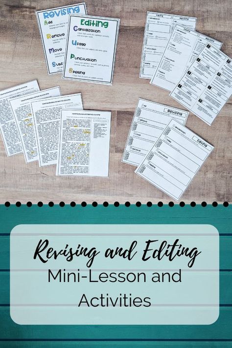 Literacy Rotations, Elementary Literacy Activities, Elementary Writing Prompts, Writing Conventions, Peer Editing, Middle School Ideas, Interactive Notes, Reading Task Cards, Handwriting Activities