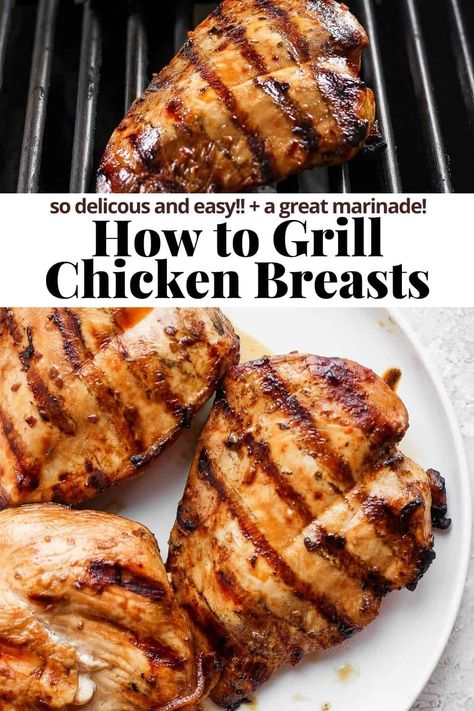 Southern Grilled Chicken, How To Season Grilled Chicken, Cooking Chicken On The Grill, Basic Grilled Chicken Marinade, Plain Grilled Chicken, How To Cook Chicken On The Grill, How To Grill Chicken In The Oven, Grilled Chicken No Marinade, How To Keep Chicken Moist On The Grill