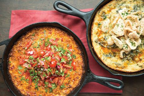 Southern Dishes with a Twist | Wilmington NC Magazine Vivian Howard Recipes, Southern Holiday Recipes, Pimento Cheese Grits, Twist Recipes, Peas And Bacon, Grits And Greens, Vivian Howard, Cheese Grits, Southern Dishes