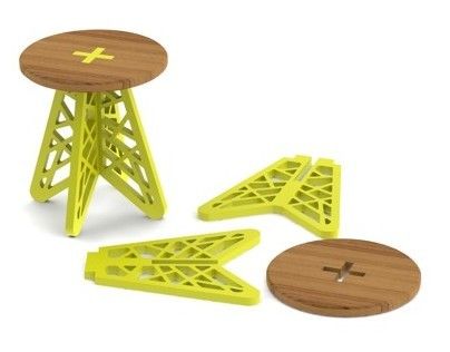 Laser Cut Furniture, Cnc Furniture Plans, Cnc Machine Projects, Cnc Router Projects, Diy Furniture Videos, Diy Stool, Stem Ideas, Georgian Furniture, Foldable Furniture