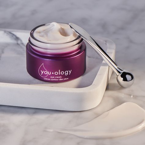 Younique’s Brand New YOU·OLOGY Eye Cream Is Selling Fast–Get Yours Before It’s Gone!   - SHEfinds Younique Skin Care, Anti Aging Vitamins, Best Eye Cream, Cream Contour, Cream For Dry Skin, Beauty Oil, Younique Makeup, Tired Eyes, Night Creams