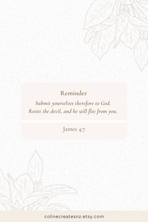 James 4:7 Bible Verse Wallpaper Wallpaper Quotes Inspirational, James 4 7, Verse Wallpaper, James 4, Ayat Quran, Christian Artwork, 4 Wallpaper, Verses Wallpaper, Daily Scripture