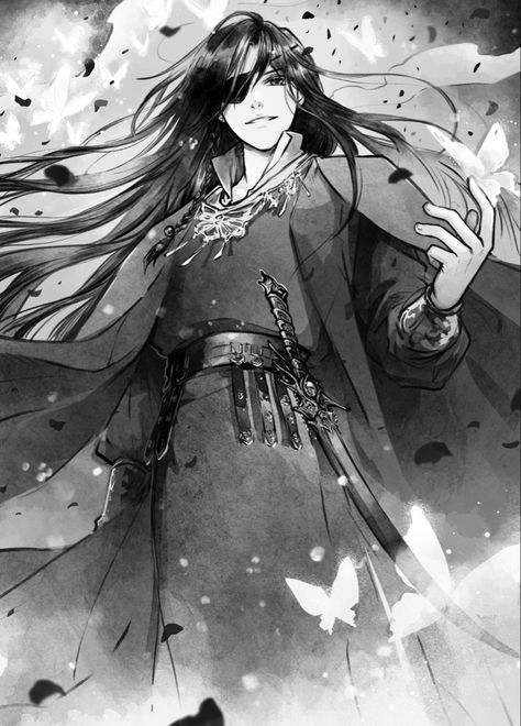 heaven official’s blessing/tiān guān cì fú novel volume 5 official art/illustration (hua cheng) Tgcf Novel, Heaven Official's Blessing, Hua Cheng, Arte Fantasy, Heaven's Official Blessing, Book Illustration, Cover Art, Book Art, Illustration Art