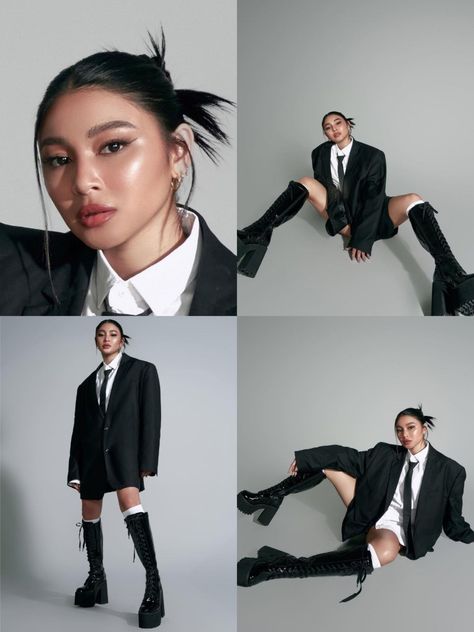 Female Gaze Outfits, Nadine Lustre Outfits, Photoshoot Fits, Extravagant Outfits, The Female Gaze, Female Gaze, Face Base, Inspiration Portrait, Nadine Lustre