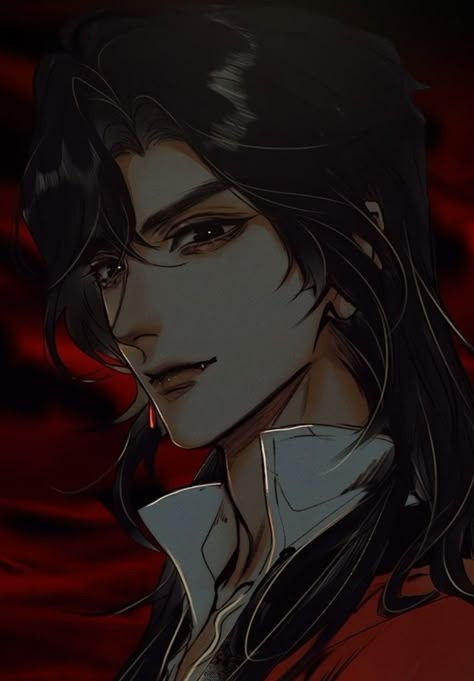 Hua Cheng Icon, Heavens Official Blessing, Hua Cheng, Loving You, Ethereal Art, Heaven's Official Blessing, Anime Drawings Boy, Instagram Inspo, Line Art Drawings