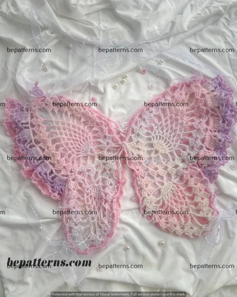 Crochet Magic: Easy Butterfly Pattern for Beginners Free Crochet Pattern Top, Crochet Sweater Butterfly, Crochet Tops Butterfly, Lace Butterfly Crochet Pattern, Knit Butterfly Top, Top Mariposa, Butterfly Lace Top Crochet, Butterfly Crochet Pattern, Learn Crochet Beginner