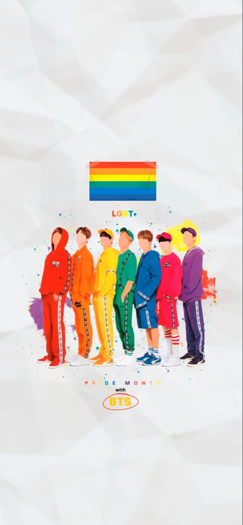 Kpop Pride, We Are Together Bulletproof, Anime Bts, Cover Album, Bts Things, We Are Together, Lgbt Pride, Pride Month, Bts Wallpaper