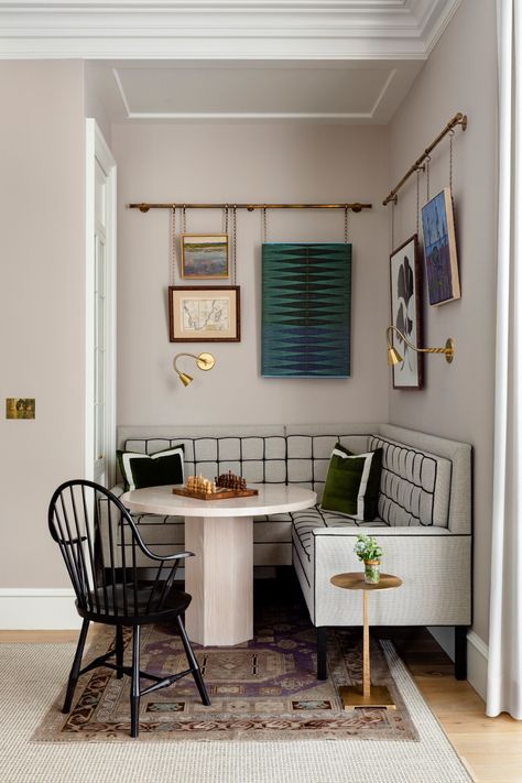 Talk Shop: Erica Burns // Erica Burns Interiors — Fenimore Lane Small Breakfast, Living Room Nook, Kitchen Nook, Inviting Home, Dining Nook, Breakfast Nook, Breakfast Room, Residential Design, Best Interior