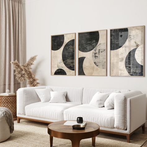 🌟 Elevate your walls with our chic Japandi Circle Wall Art! 🖼️✨ Featuring minimalist beige and black circles against an abstract backdrop, this high-quality digital download adds a touch of modern sophistication to any space. 🎨💫 Instantly printable in all common sizes, it's the perfect statement piece for your home decor. 🏡✨ Don't miss out – transform your space today! Click the link in our bio to explore our shop 🛍️🌿 #japandiwallart #japandistyle #japandiwallprints #wabisabiwallart #digi... Abstract Shape Art, Japandi Home Decor, Japandi Home, Japandi Wall, Japandi Wall Art, Wabi Sabi Wall Art, Japanese Zen, Zen Decor, Circle Wall Art