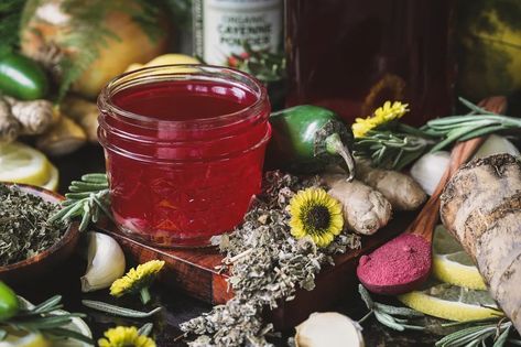 Minerals of the Earth Fire Cider Recipe Witchy Wellness, Fire Cider Tonic, Healing Drinks, Herb Magic, Fire Cider Recipe, Cider Recipes, Herb Gifts, Homemade Medicine, Herbal Skincare