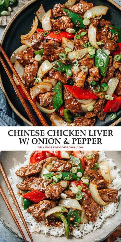 Healthy Chicken Livers Recipe, Asian Chicken Liver Recipes, Aip Chicken Liver Recipes, How To Make Chicken Liver Pate, Paleo Liver Recipes, Liver Chicken Recipes, Chicken Liver And Rice Recipes, Chicken Liver Dinner Ideas, Chicken Organs Recipe