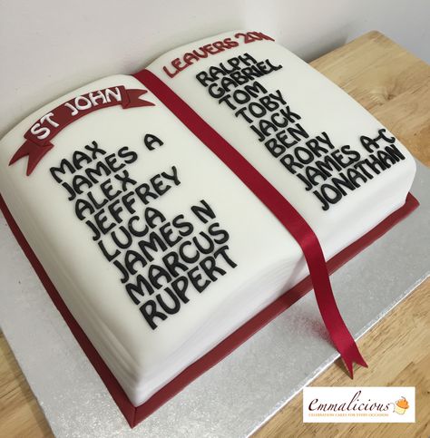 Leavers Cake Prom Cakes Ideas, Leavers Cake, School Cakes, Decor Tort, Goodbye School, Teacher Cakes, School Cake, School Leavers, Baking Inspiration