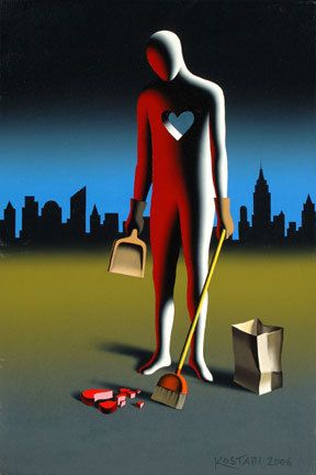 Avant Garde Art Movement, Mark Kostabi, From Russia With Love, Mass Culture, Modern Art Paintings Abstract, Paintings Abstract, European Paintings, Airbrush Art, Modern Art Paintings