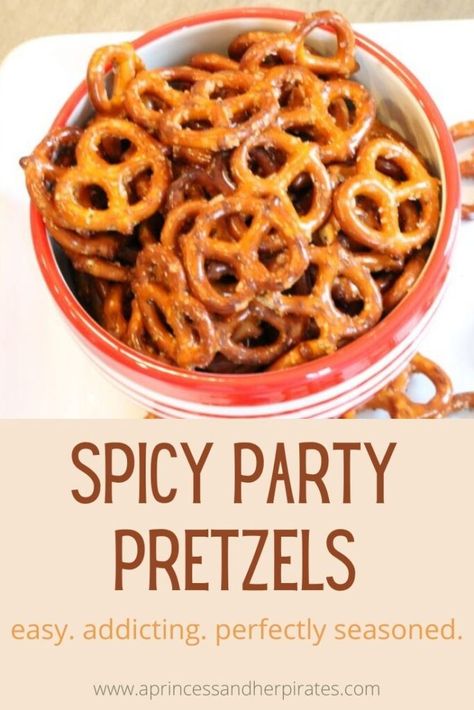 Jalapeno Pretzel Recipe, Sweet And Spicy Pretzels, Spicy Pretzel Recipe Easy, Spicy Pretzels No Bake, Spicy Pretzels Ranch Lemon Pepper, Spicy Pretzels Ranch, Spicy Pretzel Recipe, Pretzel Seasoning Recipes, Seasoned Pretzels Spicy