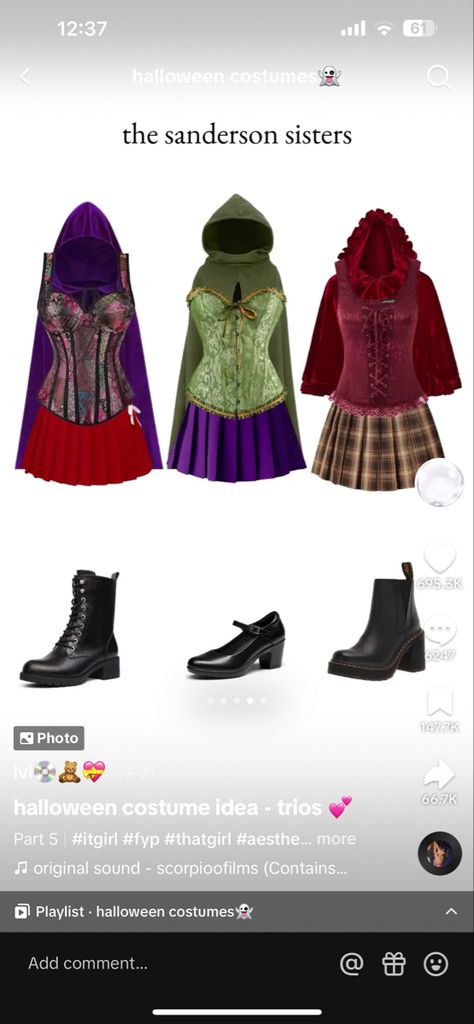 Sanderson Sisters Costumes Diy, Hocus Pocus Costume Diy, Winifred Sanderson Costume, Sanderson Sisters Costumes, Hocus Pocus Halloween Costumes, Hermanas Sanderson, Sister Halloween Costumes, Sister Costumes, Trio Halloween Costume