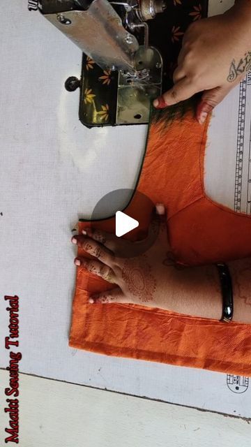 maalti_sewing_tutorial on Instagram: "Gale par piping lagana sikhe #viral" Blouse Tutorial, Blouse Stitching, Origami Crafts, Sewing Tutorials, Piping, Origami, Stitching, Sewing, On Instagram