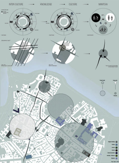 Urban Analysis - Mantova Site Interpretation. Architecture                                                                                                                                                                                 Mais Boards Architecture, Architecture Analysis, Urban Mapping, Architecture Diagrams, Site Analysis Architecture, Rendering Architecture, Architecture Site Plan, Urban Design Diagram, Urban Analysis