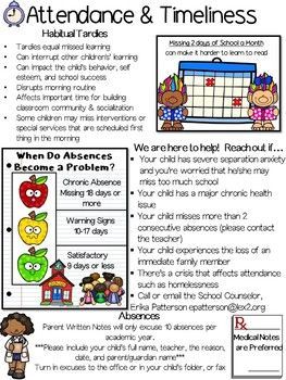 Attendance Flyer for Parents with Editable Text Attendance Interventions, Attendance Board Ideas, Attendance Matters, Attendance Ideas, Family Advocate, Attendance Incentives, Attendance Board, Kindergarten Registration, Data Boards