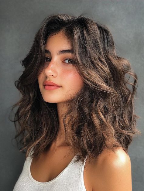 Best Haircuts for Wavy Hair: Stylish and Effortless Looks for Every Length Wavy Medium Layered Hair, Women’s Wavy Haircut, Beachy Waves Haircut, Above The Shoulder Wavy Hair, Medium Length For Wavy Hair, Wavy Hair Choppy Layers, Naturally Wavy Hair Hairstyles, Haircuts For Brown Wavy Hair, Wavy Hair Cuts Short Medium