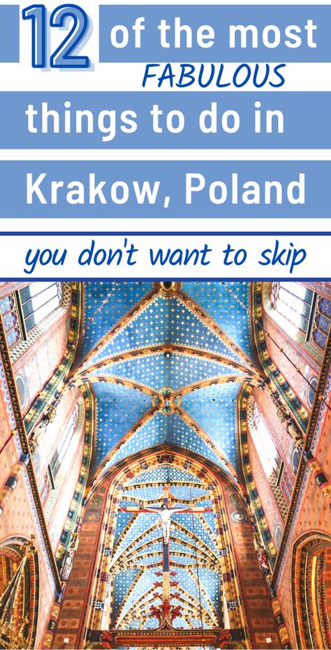 12 Fabulous Things To Do in Krakow Poland Things To Do In Krakow, Krakow Poland Food, Krakow Poland Aesthetic, Poland Trip, Poland Vacation, Krakow Travel, Poland Krakow, Europe Trips, Scrapbook Wedding