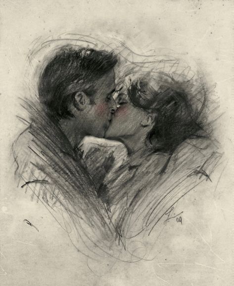 John Fenerov, Happy National Boyfriend Day, National Boyfriend Day, Boyfriend Day, Ideas Sketch, Sketches Of Love, Tender Moments, Couple Drawing, Couple Sketch