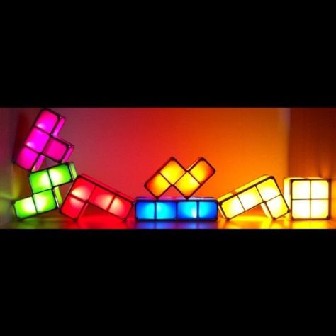 Tetris light Tetris Blocks, Mario Room, Block Party, Set Design, Stray Kids, Mario, Photography, Design