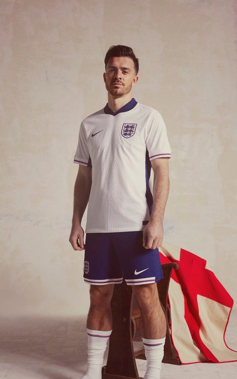 England's new Euro 2024 kit is here – and it is a triumph of sorts Jack Grealish England, Grealish England, England Kit, Comedy Dance, So Hungry, England Homes, Jack Grealish, Liverpool England, Harry Kane