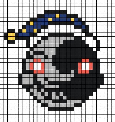 Fnaf Grid Pattern, Fnaf Grid Art, Minecraft Fnaf Building, Pixel Art Pattern Fnaf, Fnaf Pixel Art Grid Easy, Fnaf Cross Stitch, Fnaf Pattern, Fnaf Pixel Art Grid, Pixel Art Fnaf