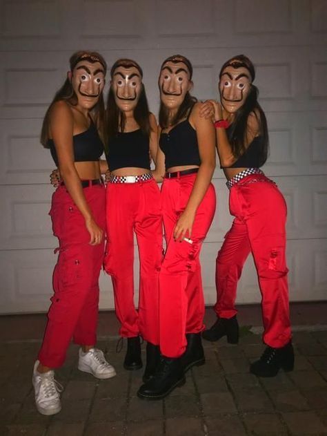 150+ DIY Halloween Costumes for Teenage Girls - Hike n Dip Halloween Costumes3 Friends, Halloween Outfits For 4 Friends, 5 Ppl Halloween Costumes, Halloween Costumes For Groups Of 5, Group Costume Ideas Women, Group Halloween Costumes 4 People, Hollween Costumes Ideas For Best Friends, Halloween Costumes For 5 Girls Group, Halloween Costumes For A Group Of 4