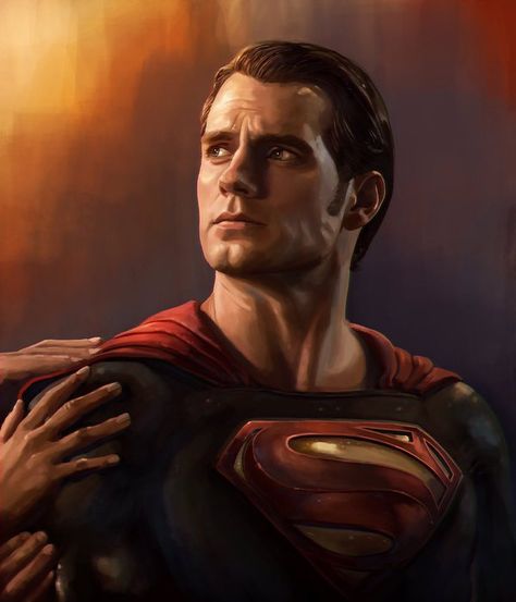 Superman by Ayhan Aydogan Superman Pictures, Superman Henry Cavill, Superman Wallpaper, Batman Fan Art, Superman Man Of Steel, Superman Art, Batman V, Dc Movies, Batman Vs Superman