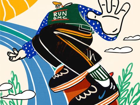 Otrava by VISBII on Dribbble Sneakers Illustration, Skate Art, Skateboard Design, Storyboard Artist, Art Brut, Art And Illustration, Editorial Illustration, Art Portfolio, Graphics Design