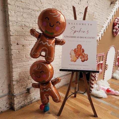 Decorate Your Own Gingerbread Man, Ginger Bread Making Party, Gingerbread Party Centerpieces, Gingerbread Baby Shower Decorations, Ginger Bread Baby Shower Theme, Gingerbread Man Baby Shower Ideas, Gingerbread Party Decor, Gingerbread Party Theme, Gingerbread Baby Shower Theme