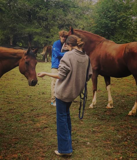 Horse Riding With Boyfriend, Horse Riding Couple Aesthetic, Horse Couple Aesthetic, Equestrian Couple Aesthetic, Horse Camp Aesthetic, Horse Riding Date, Horseback Riding Couple, Equestrian Relationship, Equestrian Boyfriend