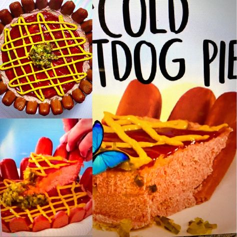 Who Wants A Slice Of "Hot Dog Pie?" Yes, It's Real! "What The Friday?!?" Takes A Bite! Sushi Burger, Slice Of Pie, Crunch Wrap, Recipe Icon, How To Make Sushi, The Friday, Taste Testing, When Someone, Hot Dogs