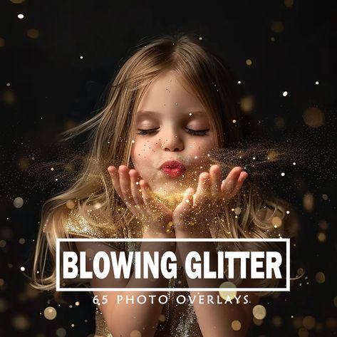 Photoshop Magic, Blowing Glitter, Glitter Overlay, Glitter Overlays, Glitter Dust, Photoshop Overlays, Gold Dust, Layer Mask, Photo Filters